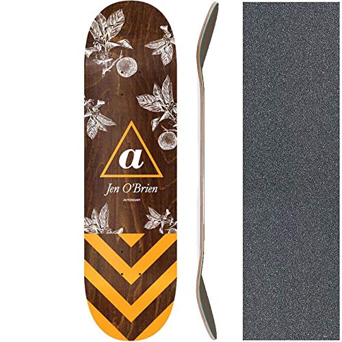 AUTONOMY オートノミー スケートボード デッキ JEN OBRIEN III SERIF DECK 7.75インチ/8.0インチ/8.25インチ NO1 Amazon | AUTONOMY オートノミー スケートボード デッキ JEN OBRIEN